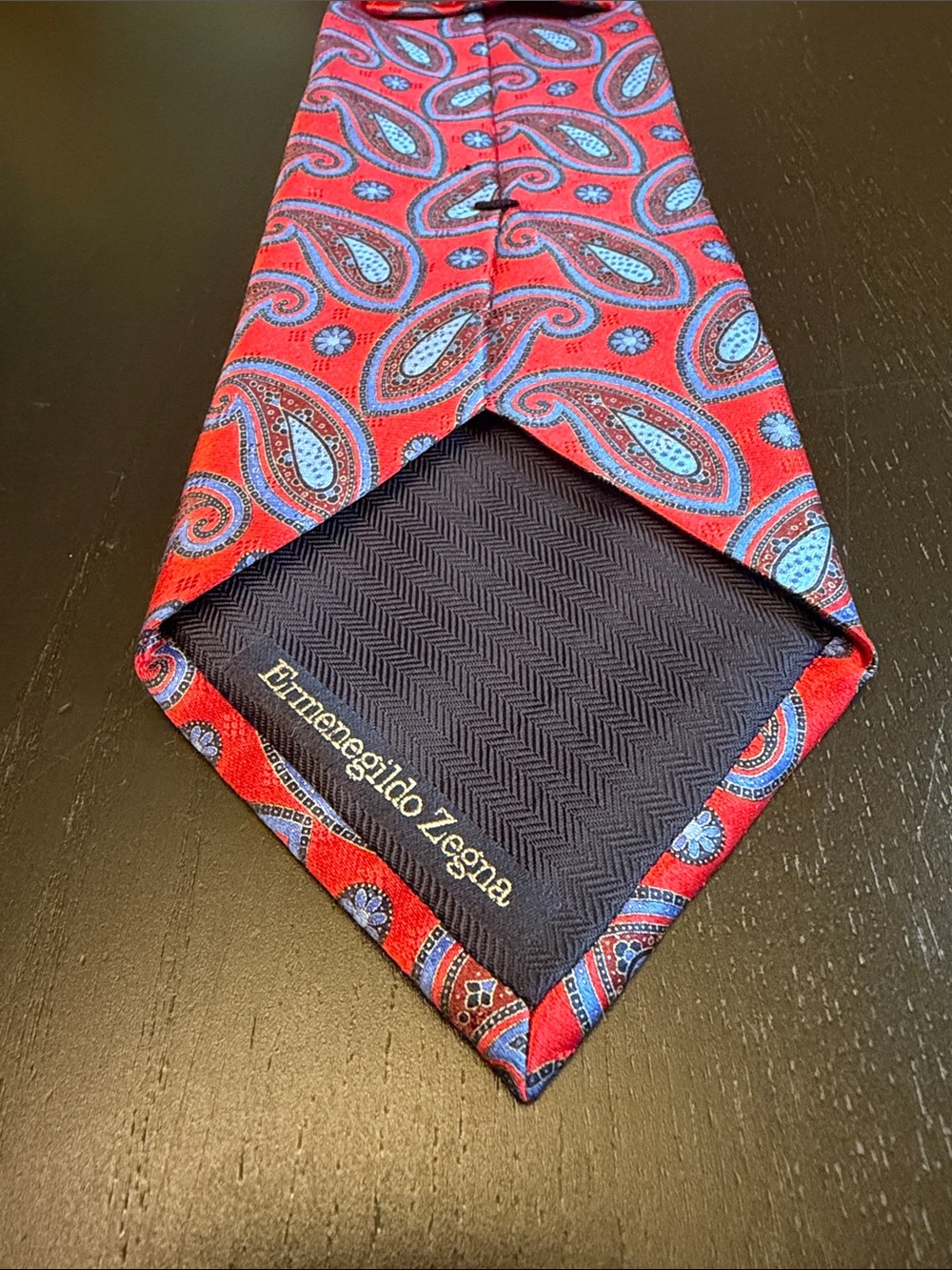 Ermenegildo Zegna Men’s Silk Tie - Picture 2 of 7
